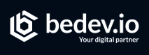 Logo de notre partenaire Bedev, une agence de développement d'applications web et mobiles